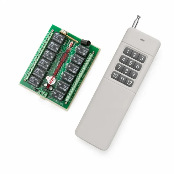 Τηλεχειριστήριο 12 πλήκτρων 433.92Mhz